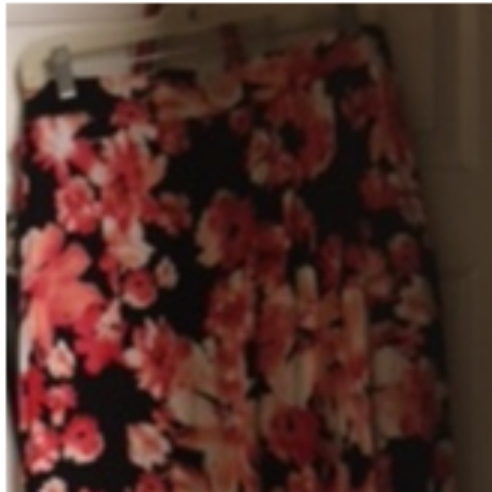 14W/16W Floral Knit Maxi